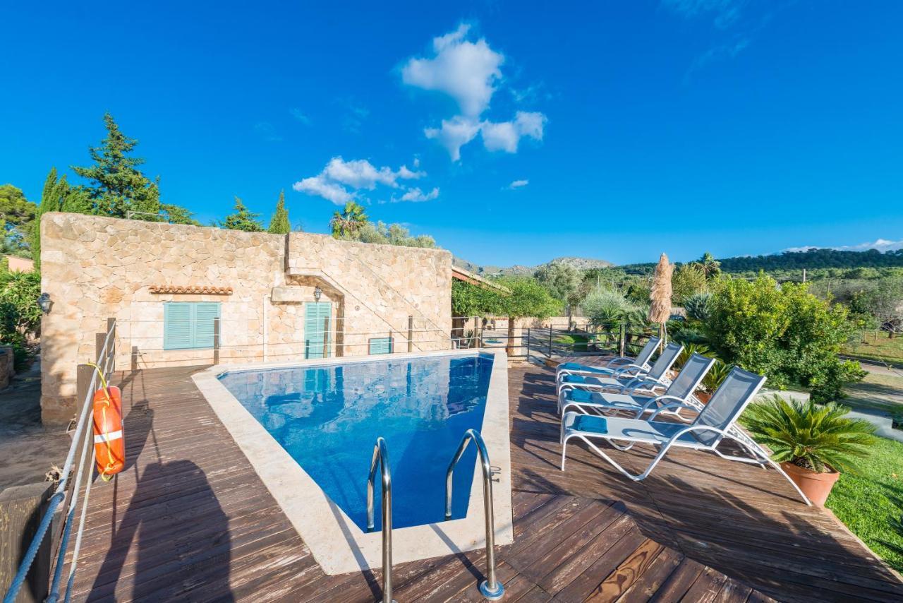 Villa Can Pau, Pool And Garden Close To The Beach Port d'Alcúdia Extérieur photo